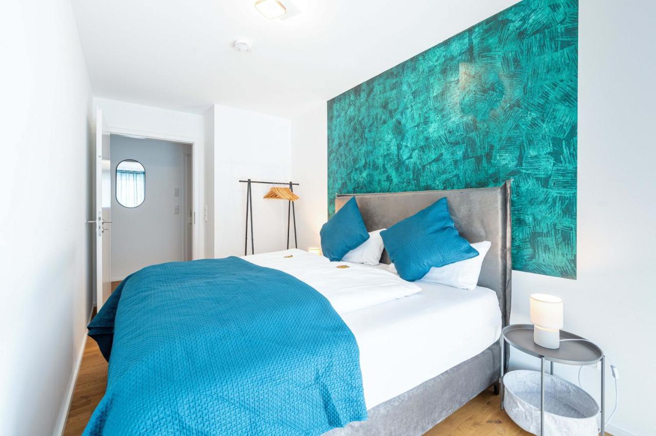 Lit Living: Luxus - Box Spring - Parking - Terrace Apartman Ludwigshafen am Rhein Kültér fotó